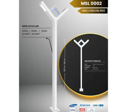 Bollard Aydınlatma MSL 0002
